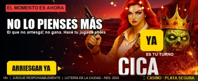 No lo pienses más, ¡jugá ya! banner