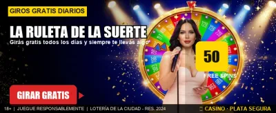 Probá tu suerte en la ruleta banner